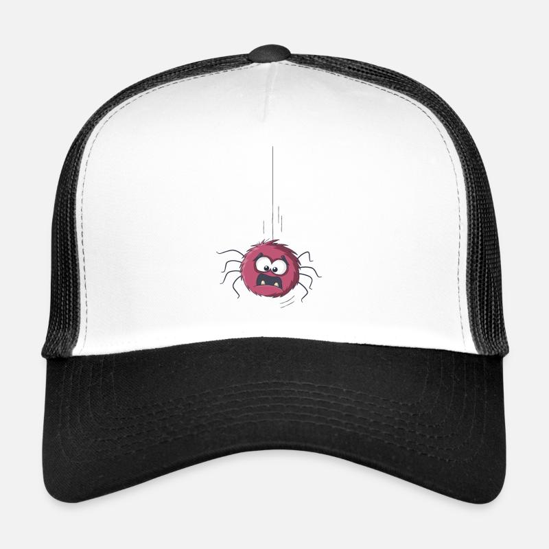 Funny cartoon spider Trucker Cap