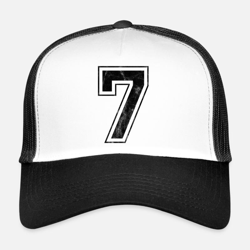 Number 7 Trucker Cap