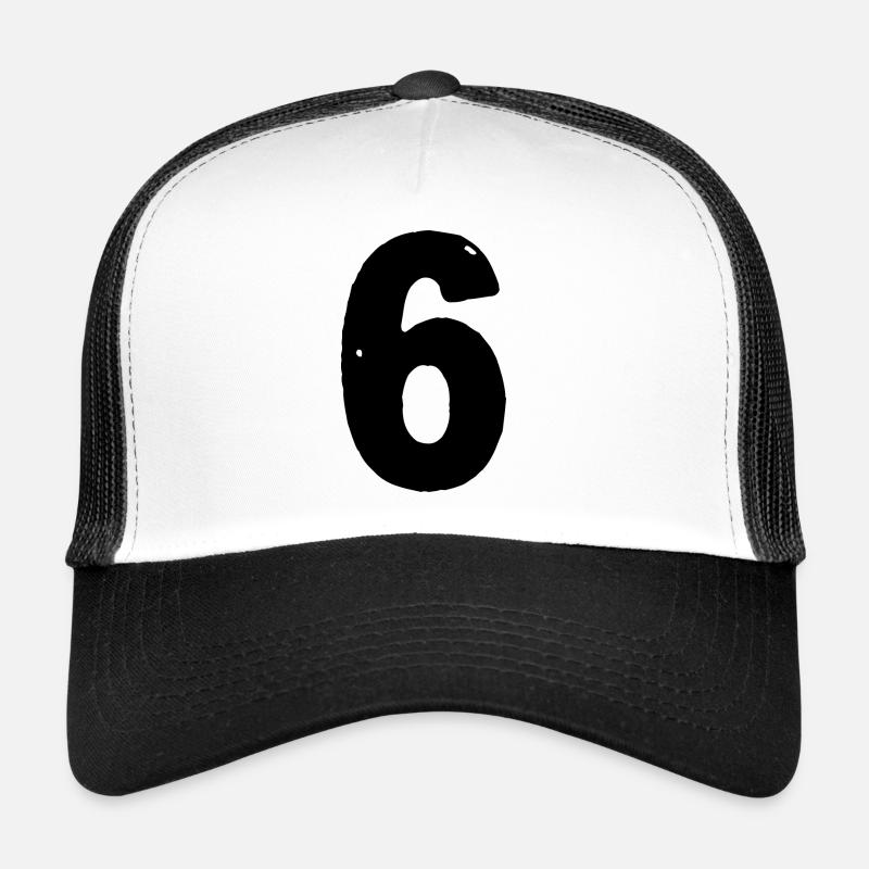 Maillot 6 numéros Casquette trucker 