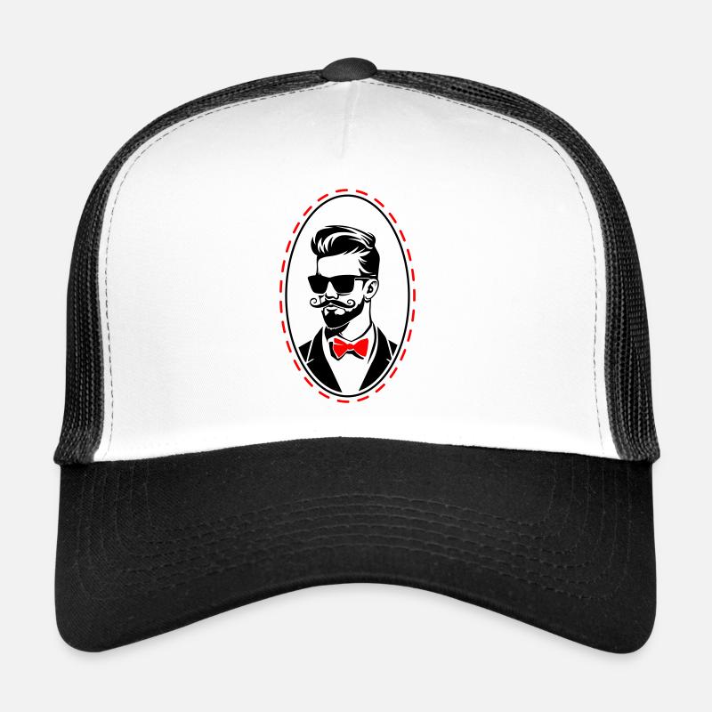 Bräutigam Junggesellenabschied - Trucker Cap - Weiß/Schwarz
