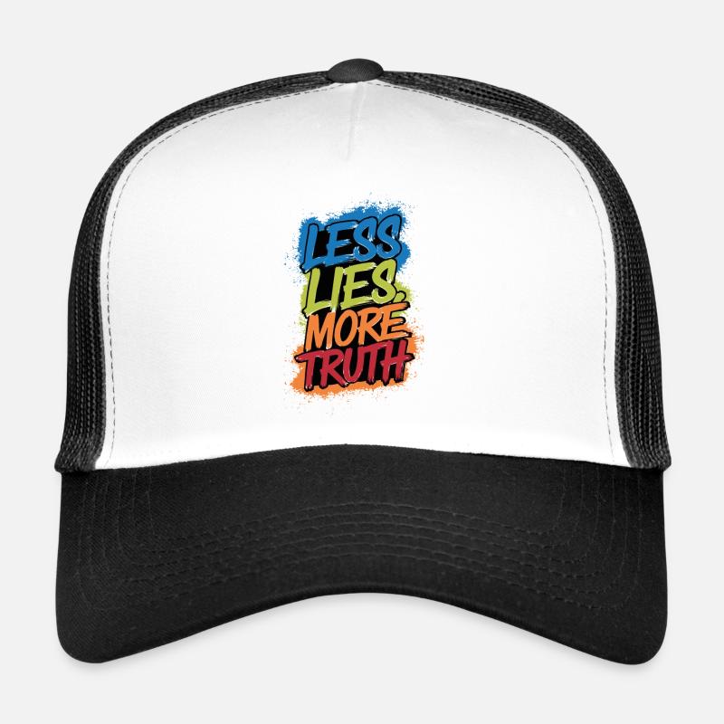 Les lies more truth Casquette trucker 