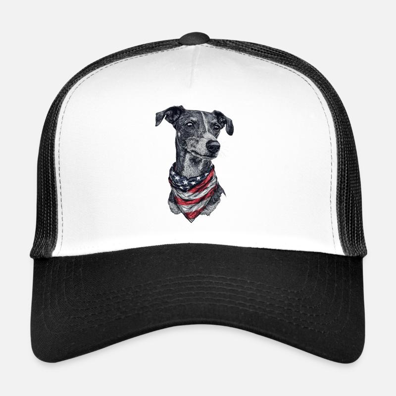 Whippet - Trucker Cap - Weiß/Schwarz