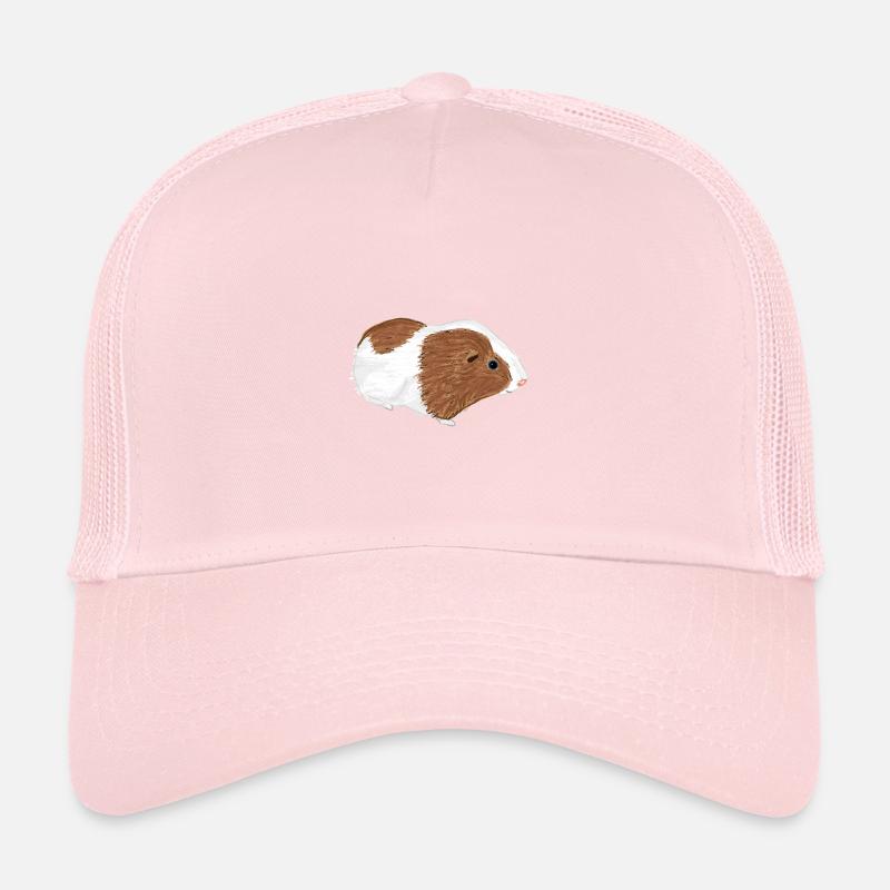 Design mit einem Glatthaar-Meerschweinchen 3 Trucker Cap