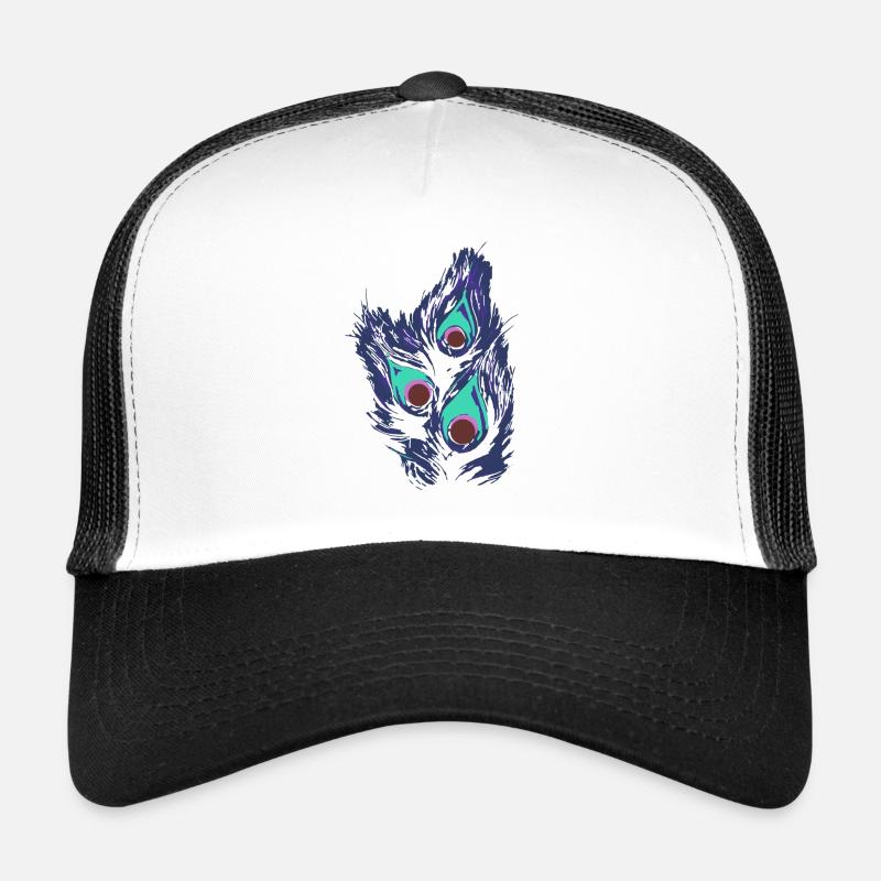 Peacock Peacock Feather,Peacock,Peacock Eye Trucker Cap