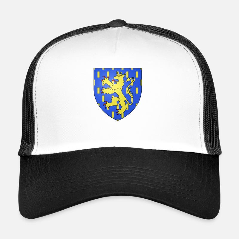 Blason de la Franche-Comté avec fond transparent Casquette trucker 