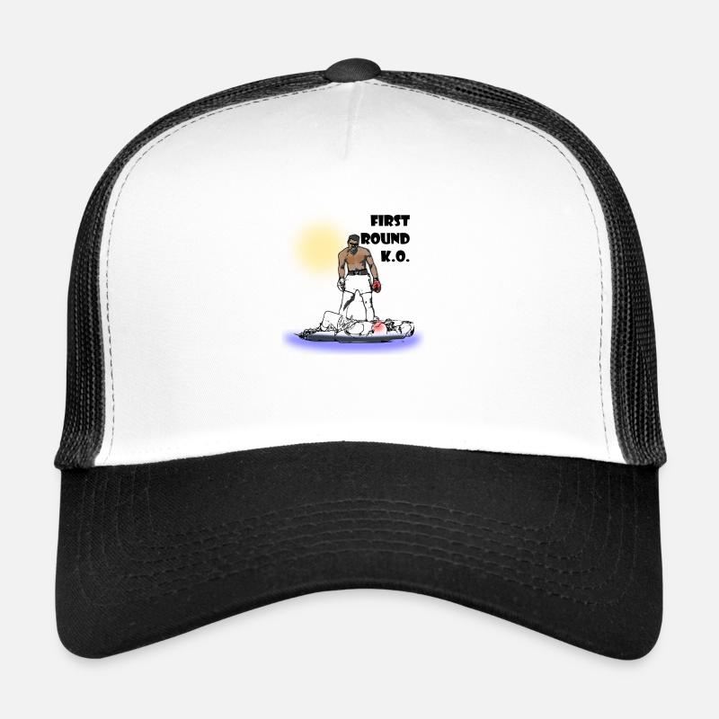ALI - Trucker Cap - Weiß/Schwarz