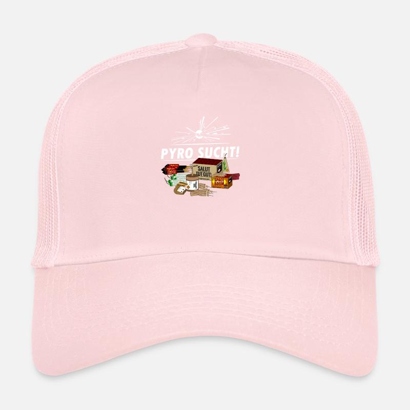 Pyro sucht Silvester Feuerwerk Trucker Cap