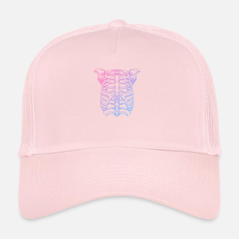 Squelette Casquette trucker 