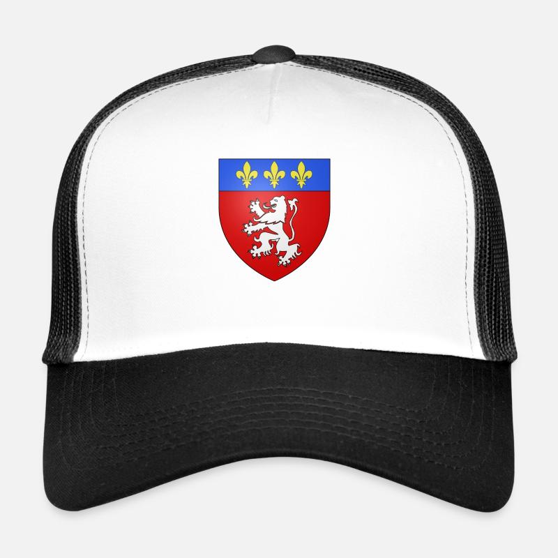 von Lyon Rhone - Trucker Cap - Weiß/Schwarz
