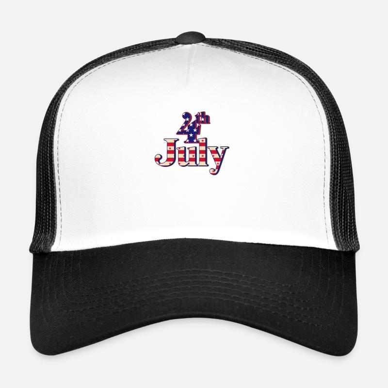4th Of July Trucker Cap