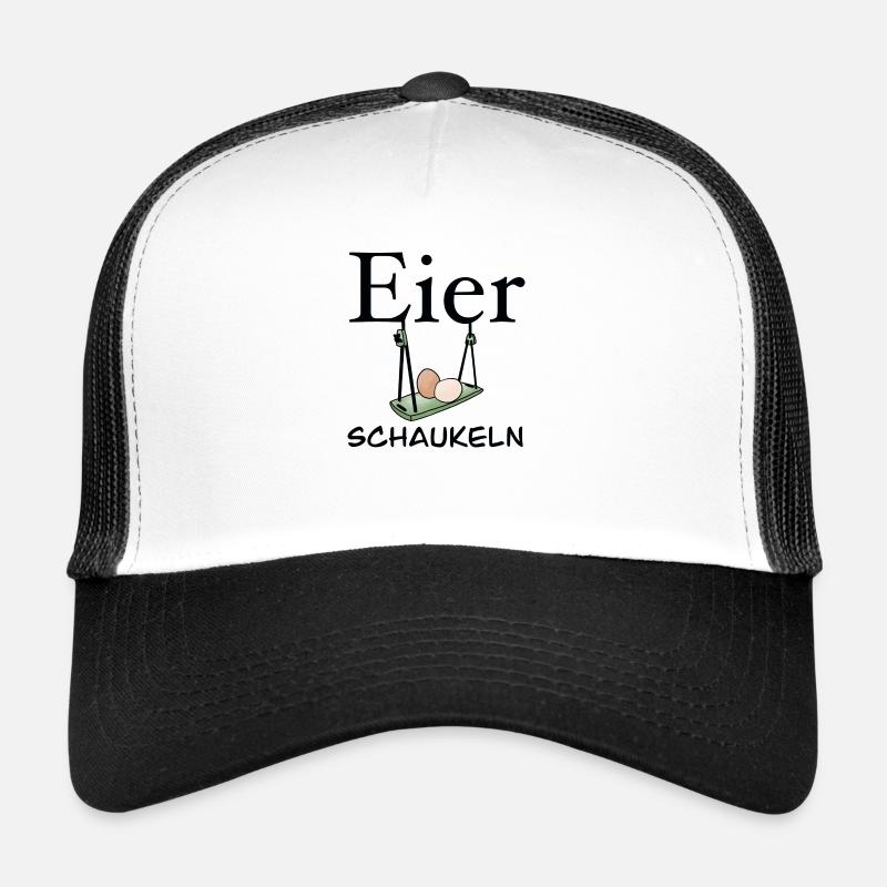 Eier schaukeln - Hühner - Landleben Trucker Cap