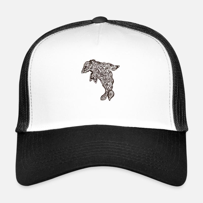 Dolphin - Trucker Cap - white/black