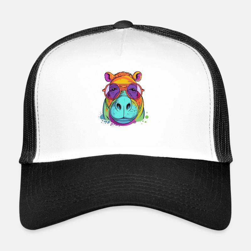 Harry, das Nilpferd Trucker Cap