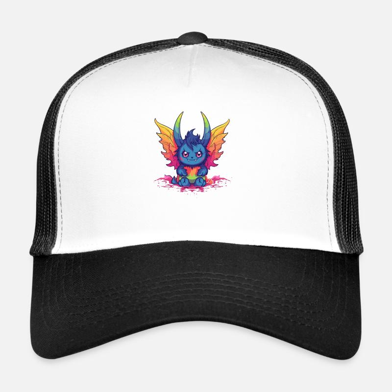 Pride month demon Trucker Cap