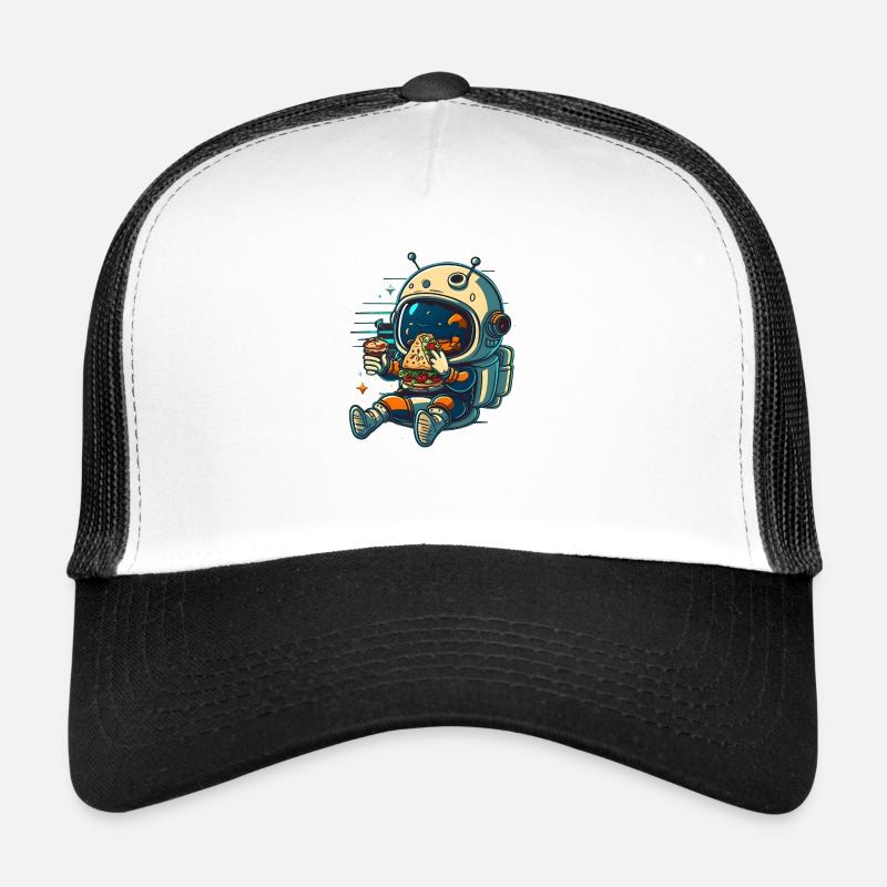 Cute astronaut - Trucker Cap - white/black