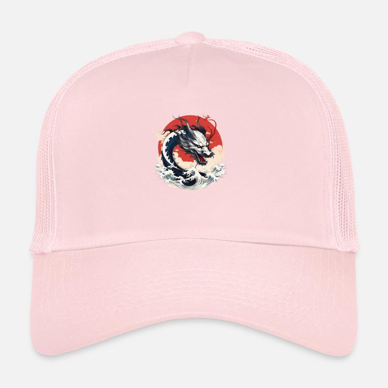 Japanischer Drache Trucker Cap