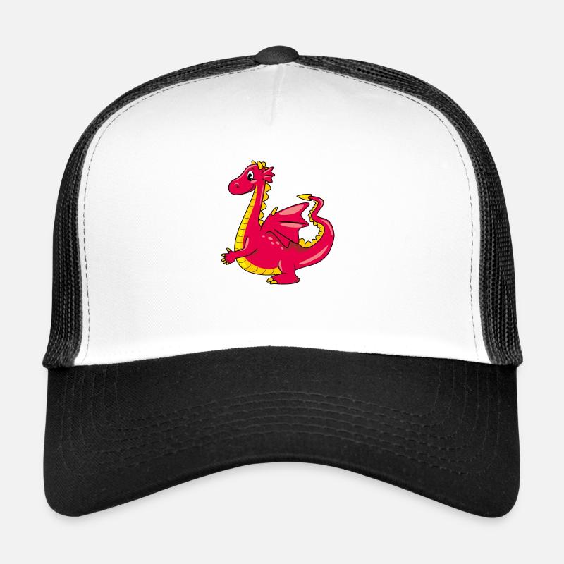 Dragon mignon caricatural Casquette trucker 