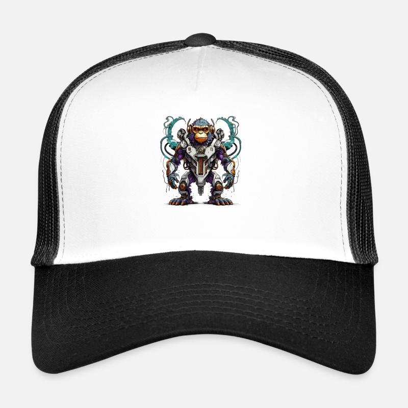 Cyber Monkey Trucker Cap
