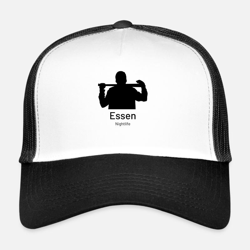 Manger. Vie nocturne Casquette trucker 