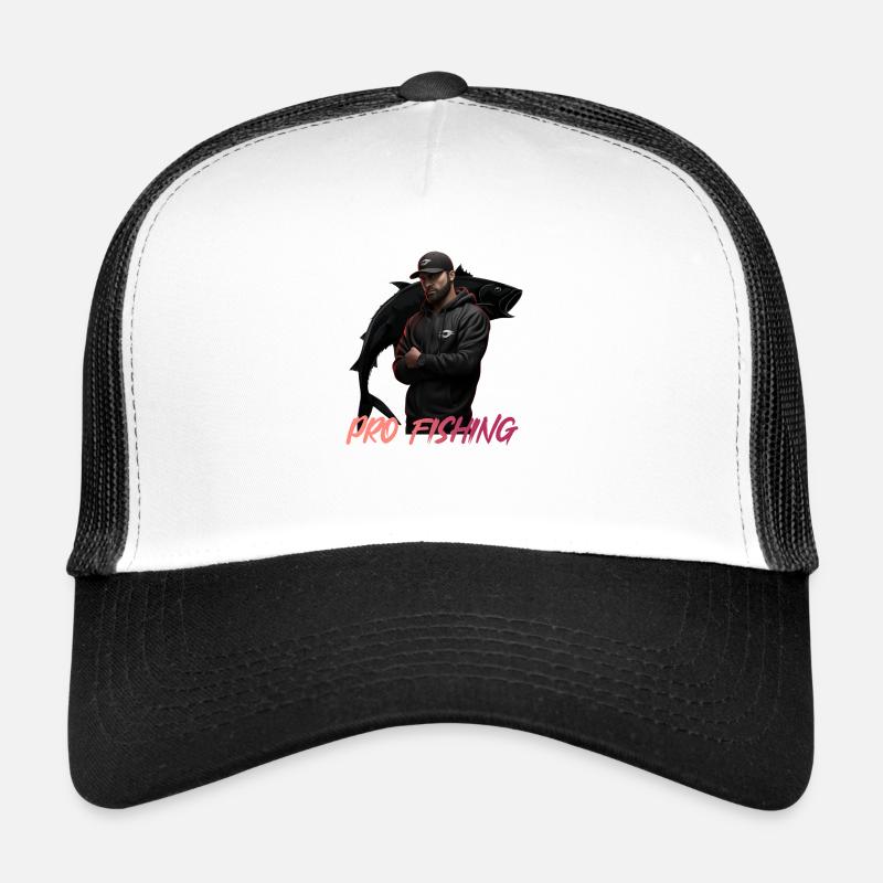 Logo du pêcheur à la ligne Pro Casquette trucker 