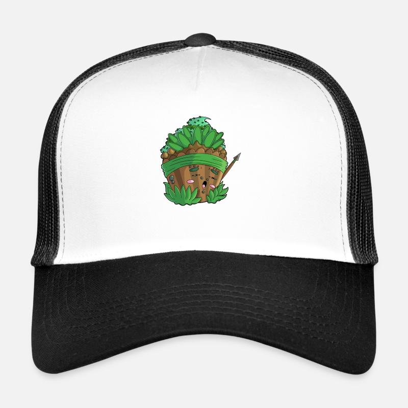 Jungle Cupcake - Trucker Cap - Weiß/Schwarz