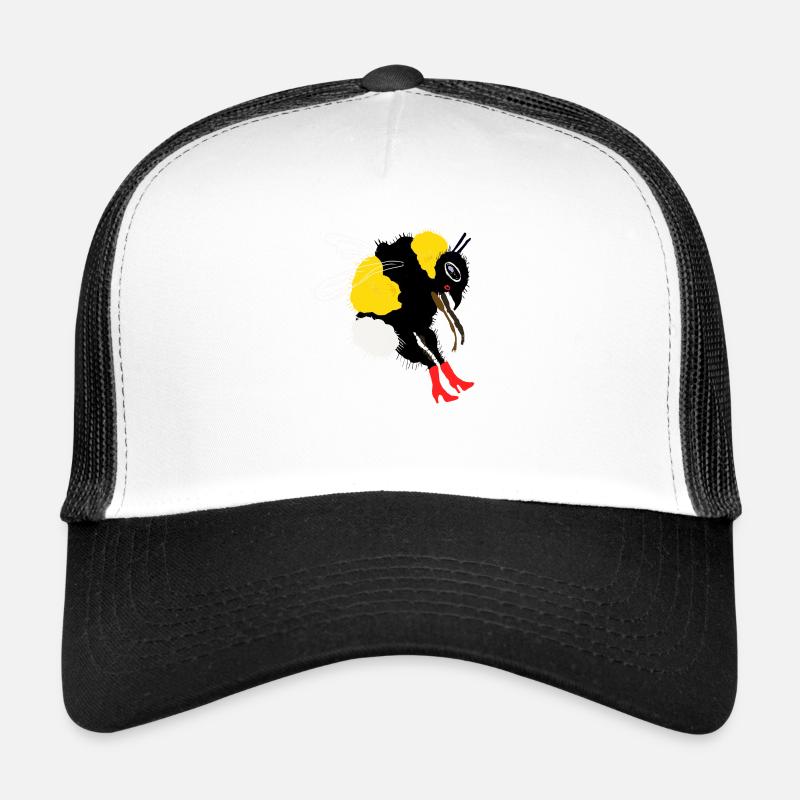 Bumblebee - Trucker Cap - white/black