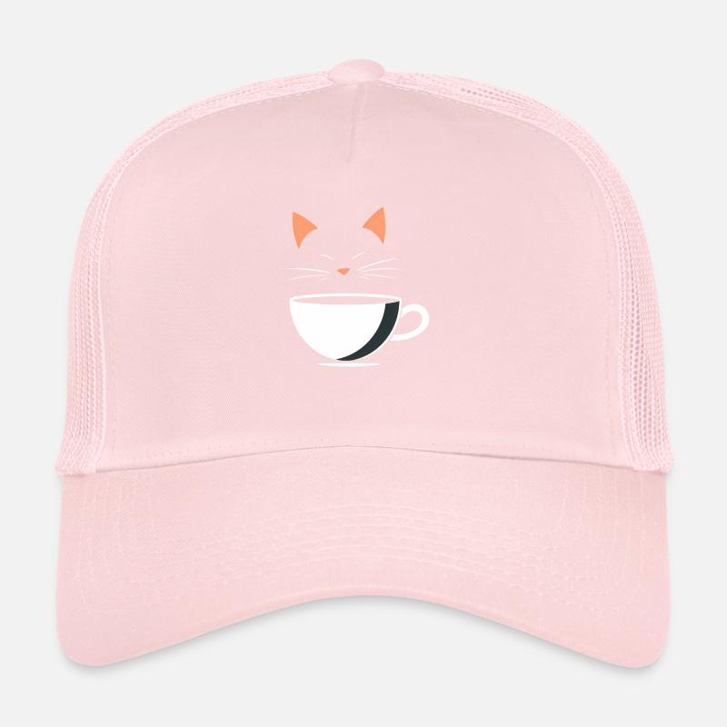Café Kitty Trucker Cap
