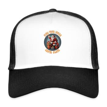 Find Your Inner Santa 7600pixels - Trucker Cap - white/black - Front