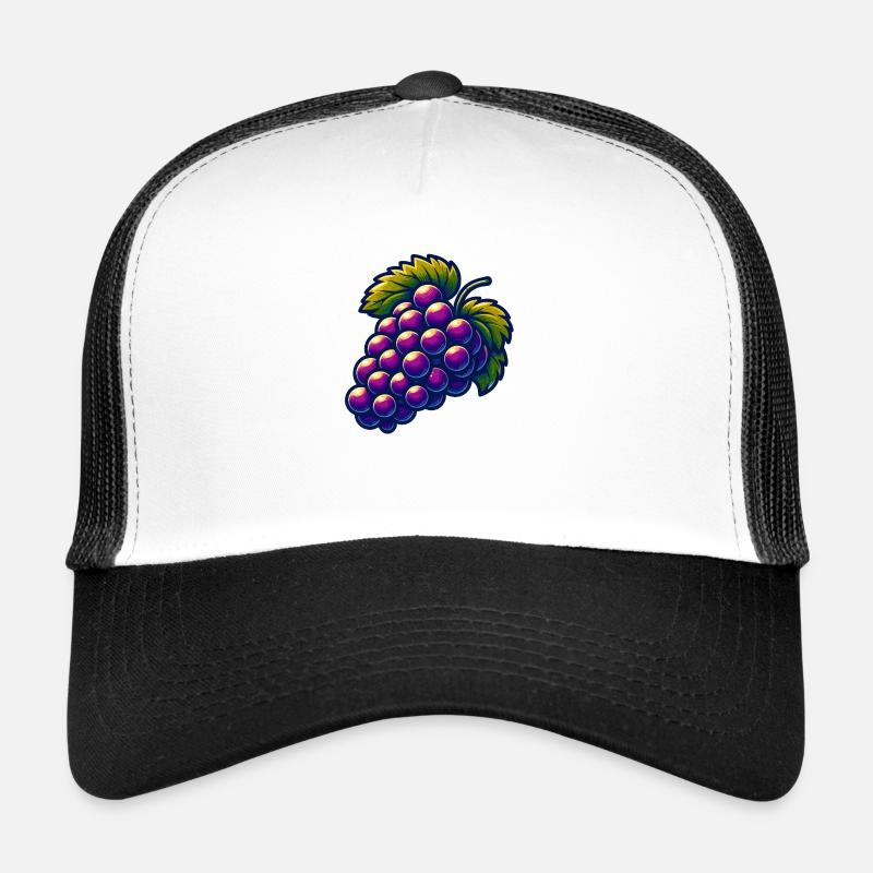 Raisin Grappes Casquette trucker 