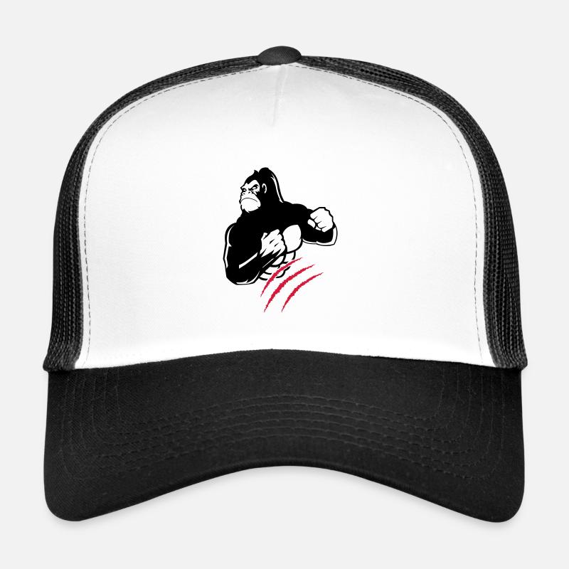 gorille griffes Casquette trucker 