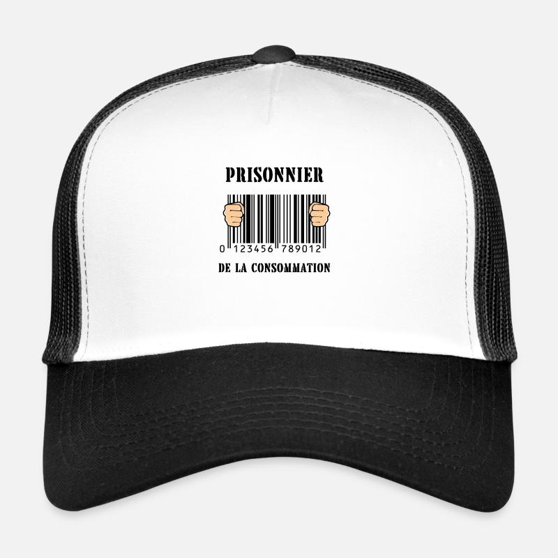 prisonnier de la consommation Casquette trucker 