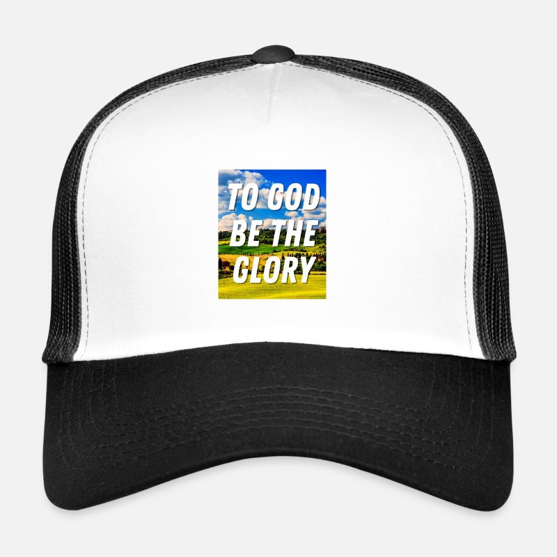 À Dieu soit la gloire - Citation chrétienne Casquette trucker 