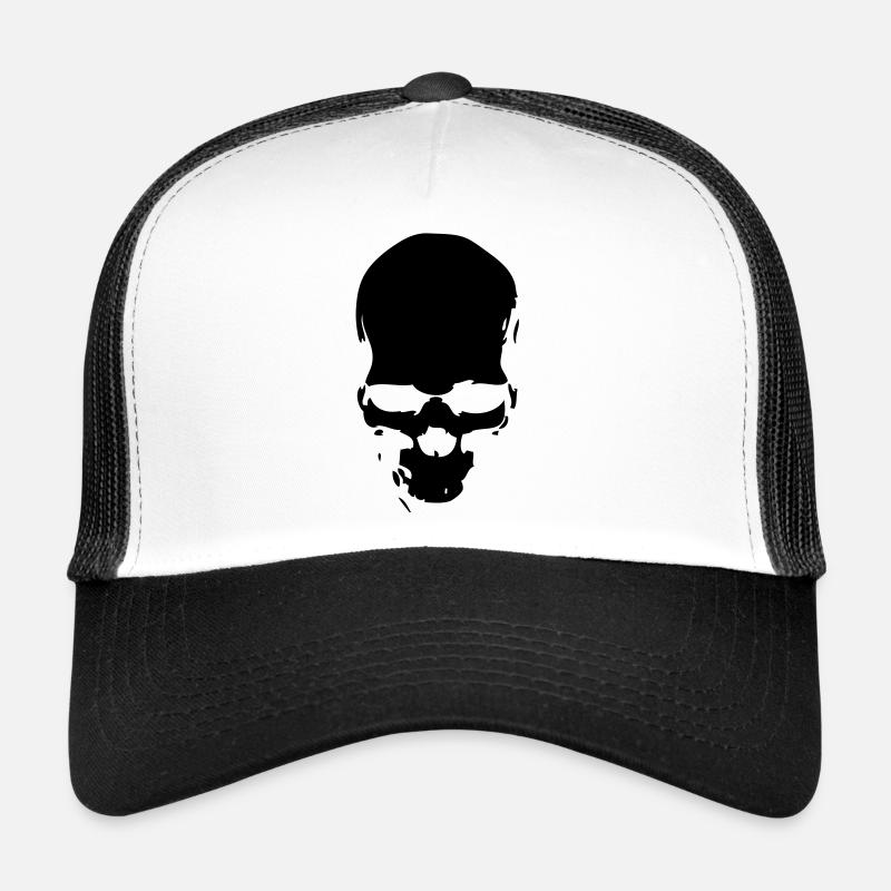 death head skull Pirate2 Trucker Cap
