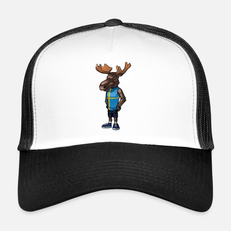 Swedish moose Trucker Cap