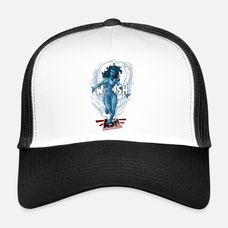 Donauweibchen - Trucker Cap - Weiß/Schwarz