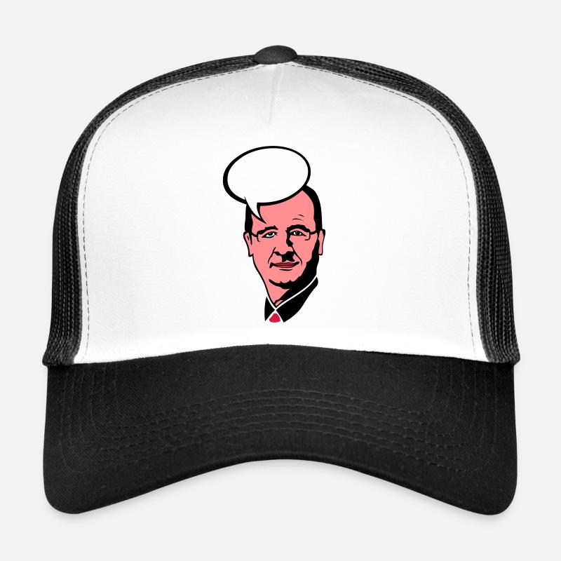 francois holland president bubble leader Trucker Cap
