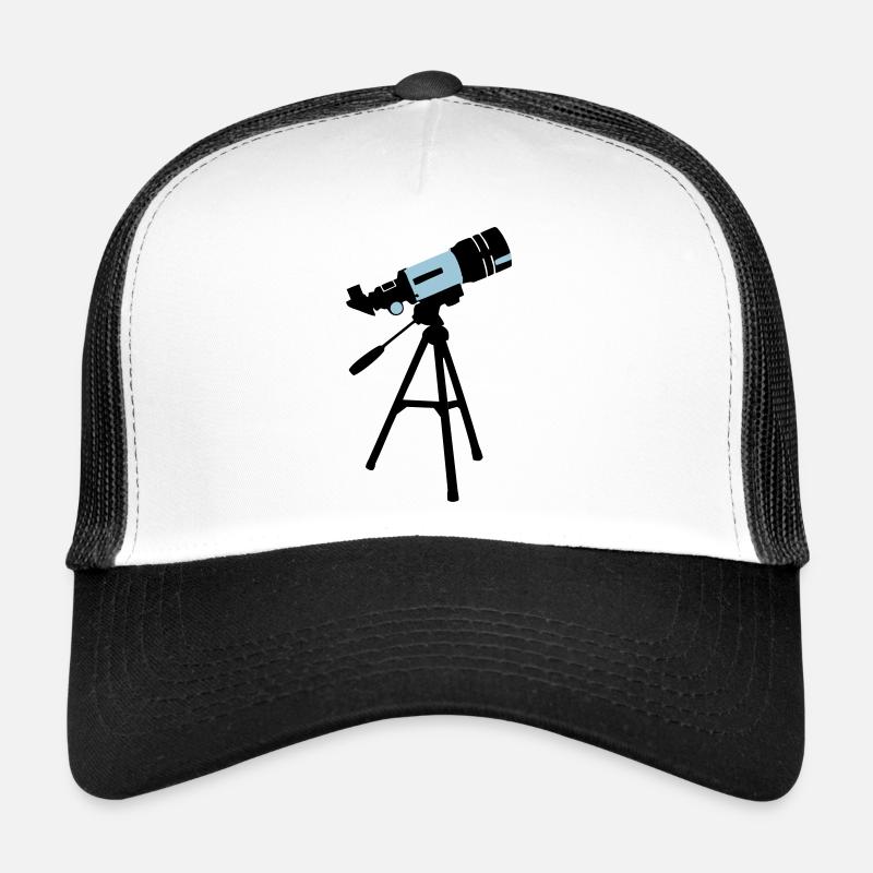 Telescope, Astronomy Trucker Cap
