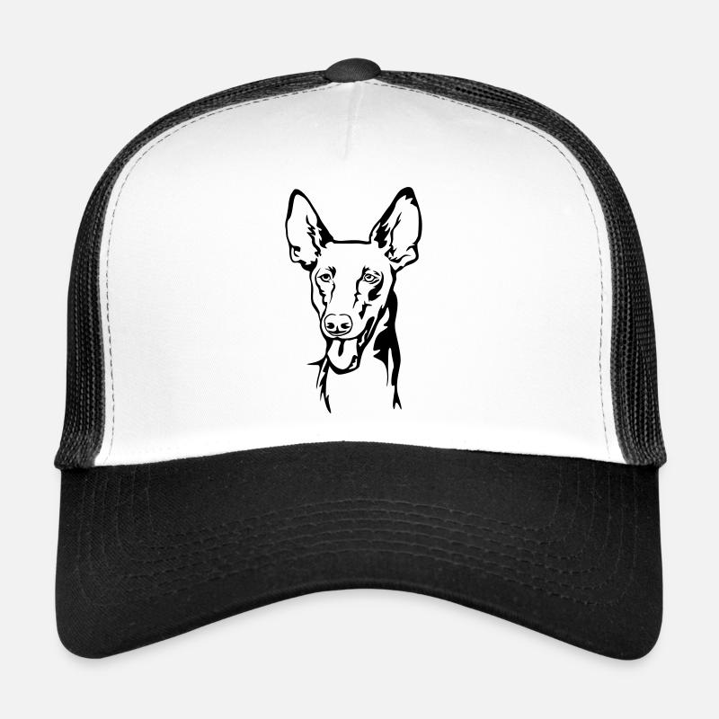 Tête de chien pharaon (Kelb-tal Fenek) Casquette trucker 