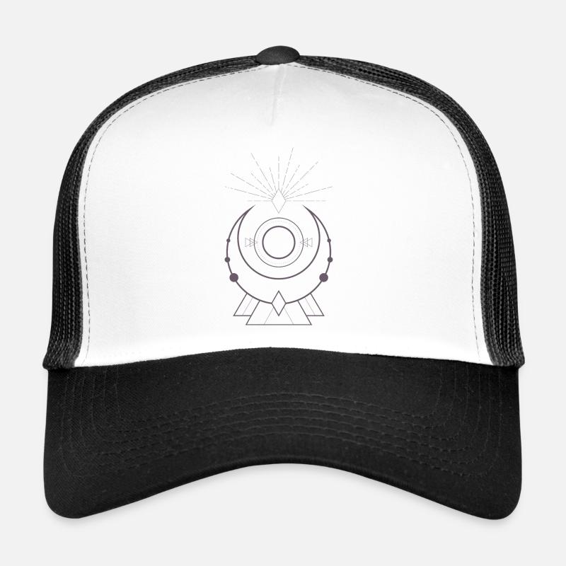 Géométrie sacrée Casquette trucker 