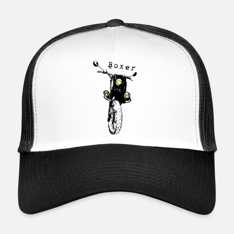 Enduro Boxer mit Licht, transparent Trucker Cap