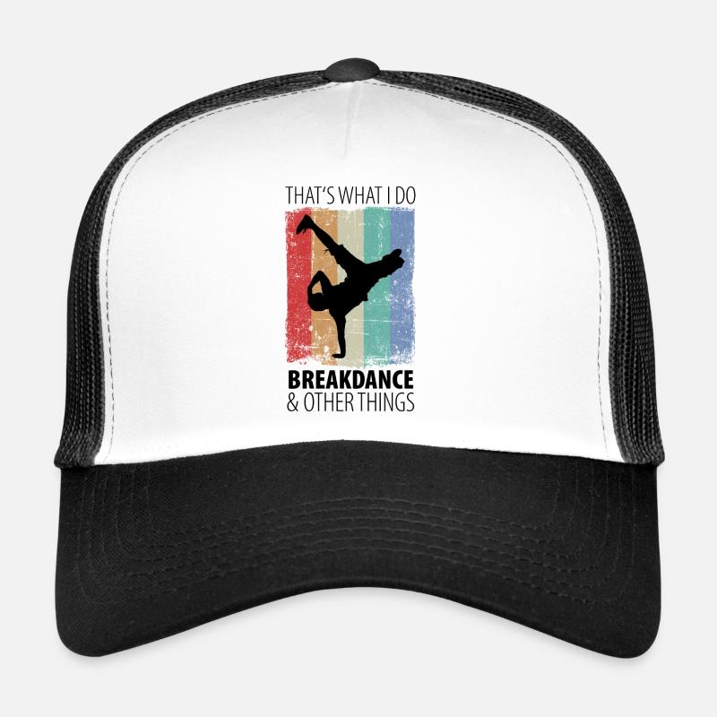 Breakdance Breakdancer Hip Hop Cadeau Casquette trucker 