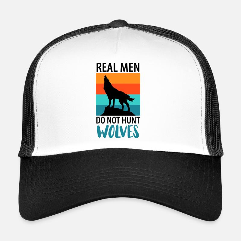 Wolf Wolves Wolf Pack Trucker Cap