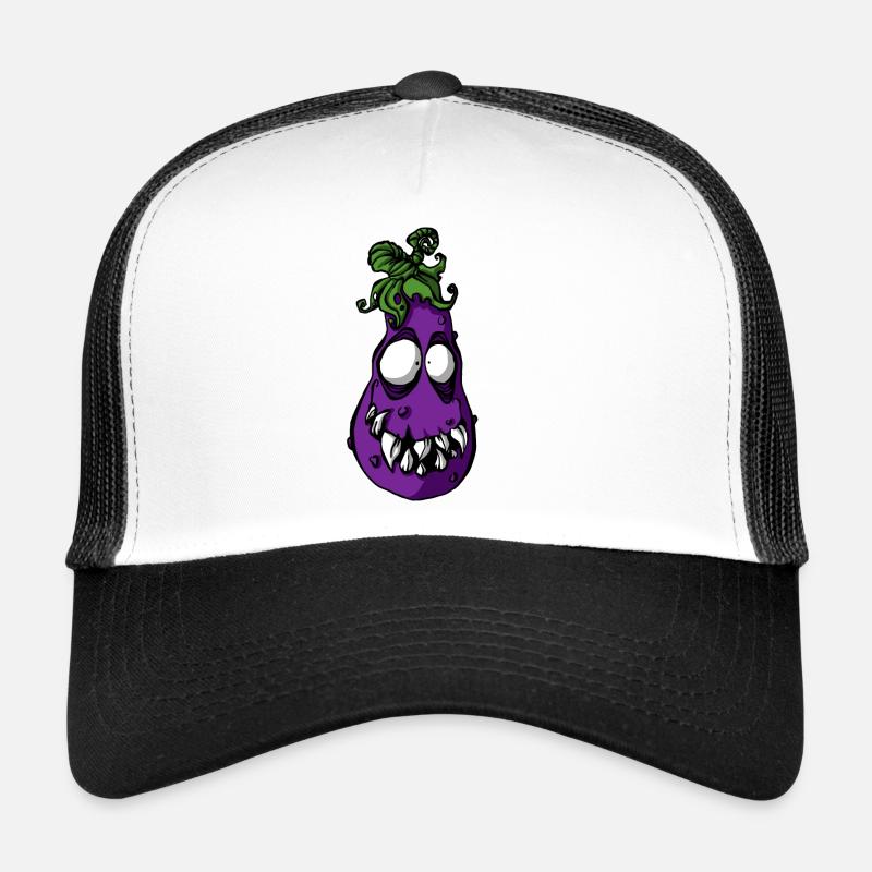 Eggplant vegetable Trucker Cap