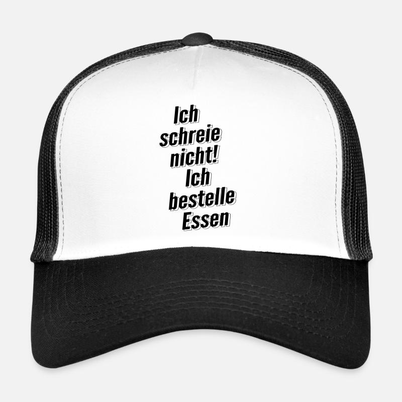 Ich bestelle essen Trucker Cap