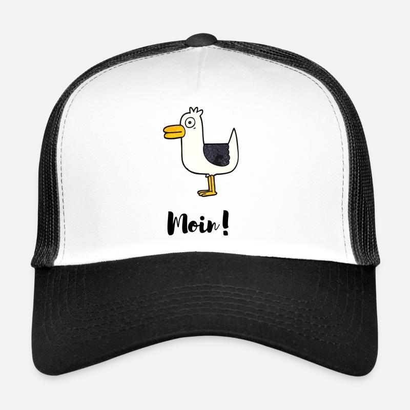 Moin mit Möwe Trucker Cap