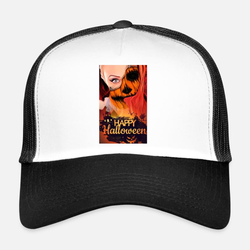 Happy Halloween Trucker Cap