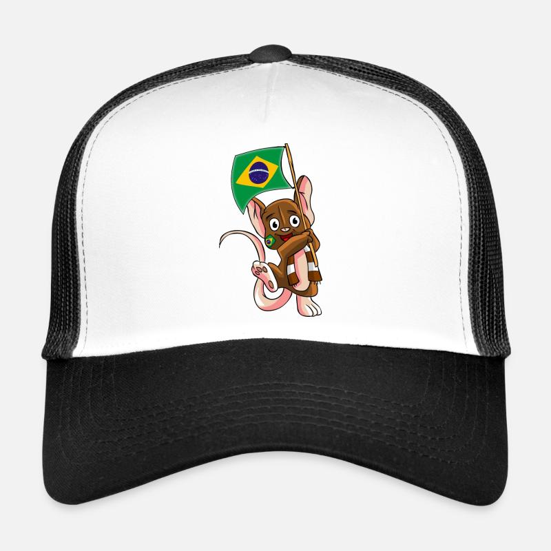 Brésil Fan Mouse Casquette trucker 