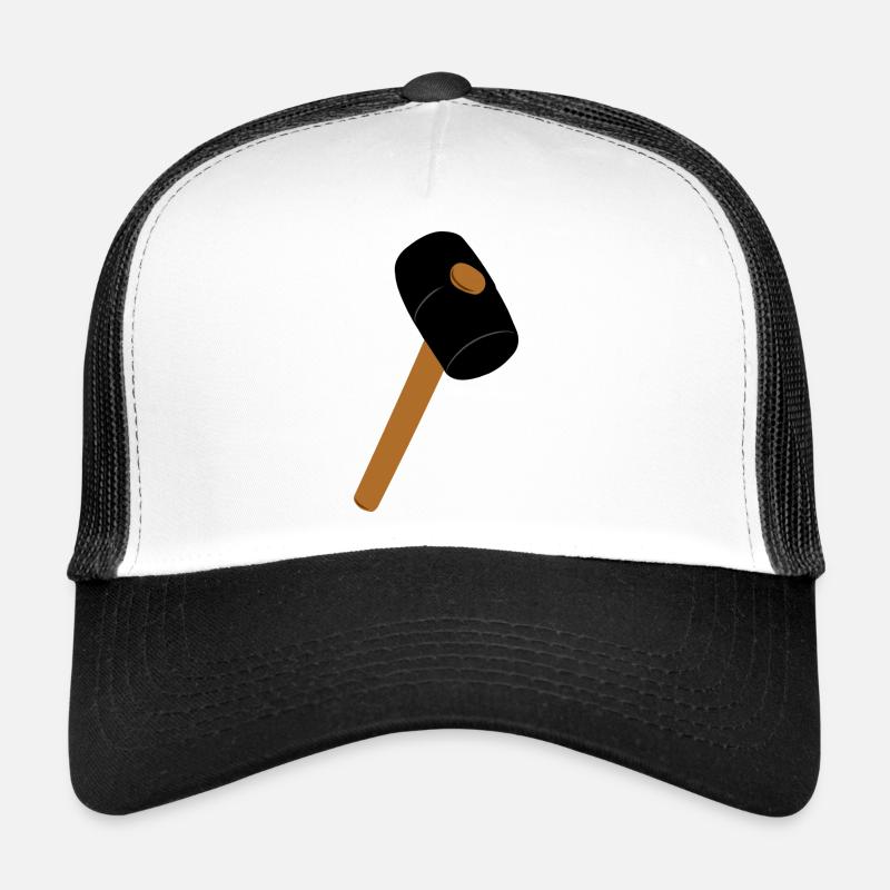 Rubber hammer Trucker Cap