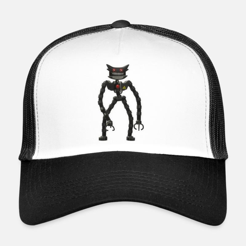 hagi robo - Trucker Cap - white/black