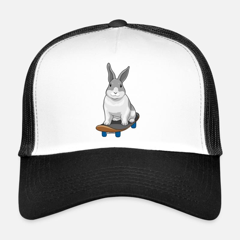 Rabbit Skater Skateboard Casquette trucker 